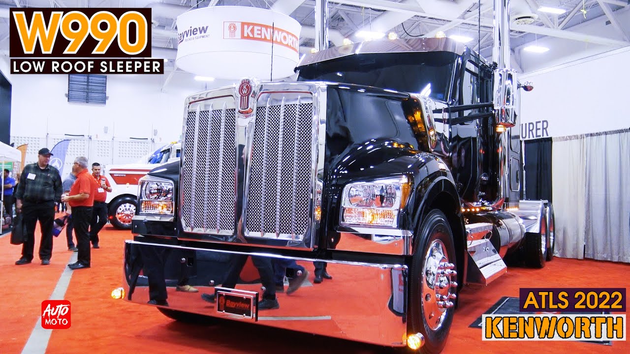 2023 Kenworth W990 Low Roof Sleeper - Exterior And Interior - ATLS 2022