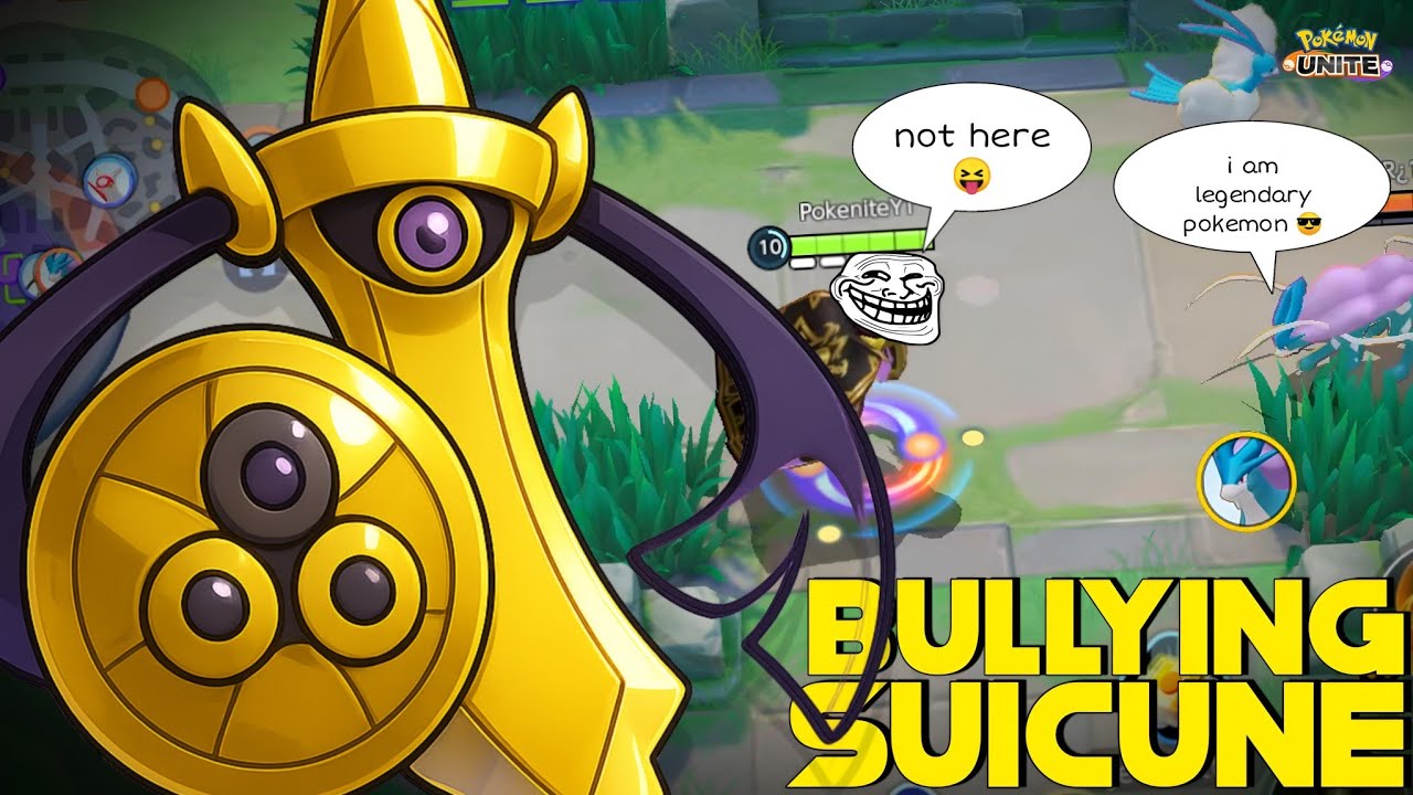 AEGISLASH TROLLED SUICUNE IN SOLO QUEUE 😂 | POKEMON UNITE