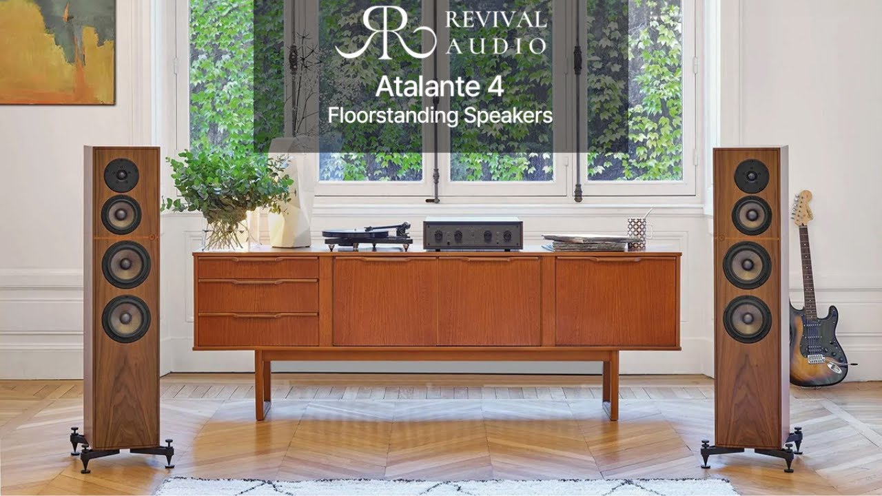 이런 가격에 이런 사운드를 ? 프랑스 리바이벌 오디오의 최고의 스피커 탄생  Revival Audio ATALANTE 4 스피커 리뷰 및 청음영상