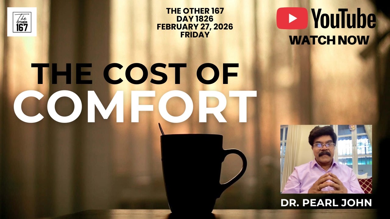 THE COST OF COMFORT | Dr. Pearl John | The Other 167