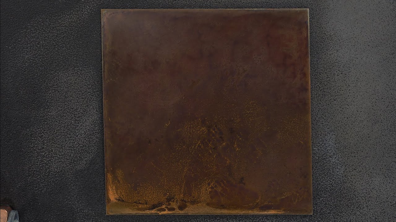 Patina on Steel: Antique Bronze Finish