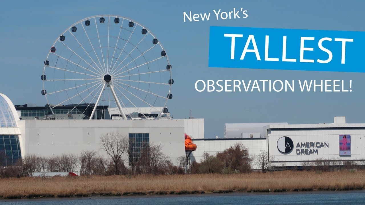 Riding New York's Tallest Observation Wheel - Dream Wheel at American Dream!