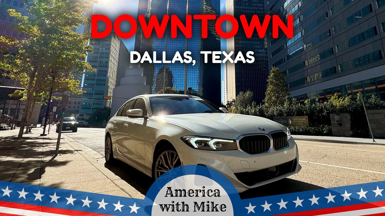 Downtown Dallas: 4K Drive