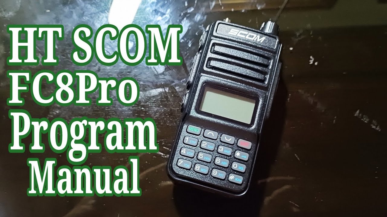 Jak zaprogramować HT SCOM FC8Pro | RPU, Direct, Tone, Save, Delete Channels itp.
