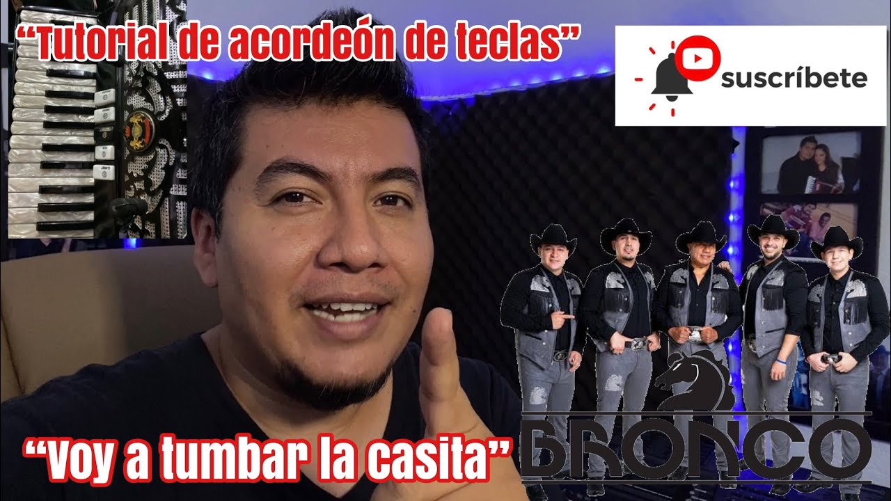 Voy a tumbar la casita / Tutorial de acorde&oacute;n / Netza Rodr&iacute;guez