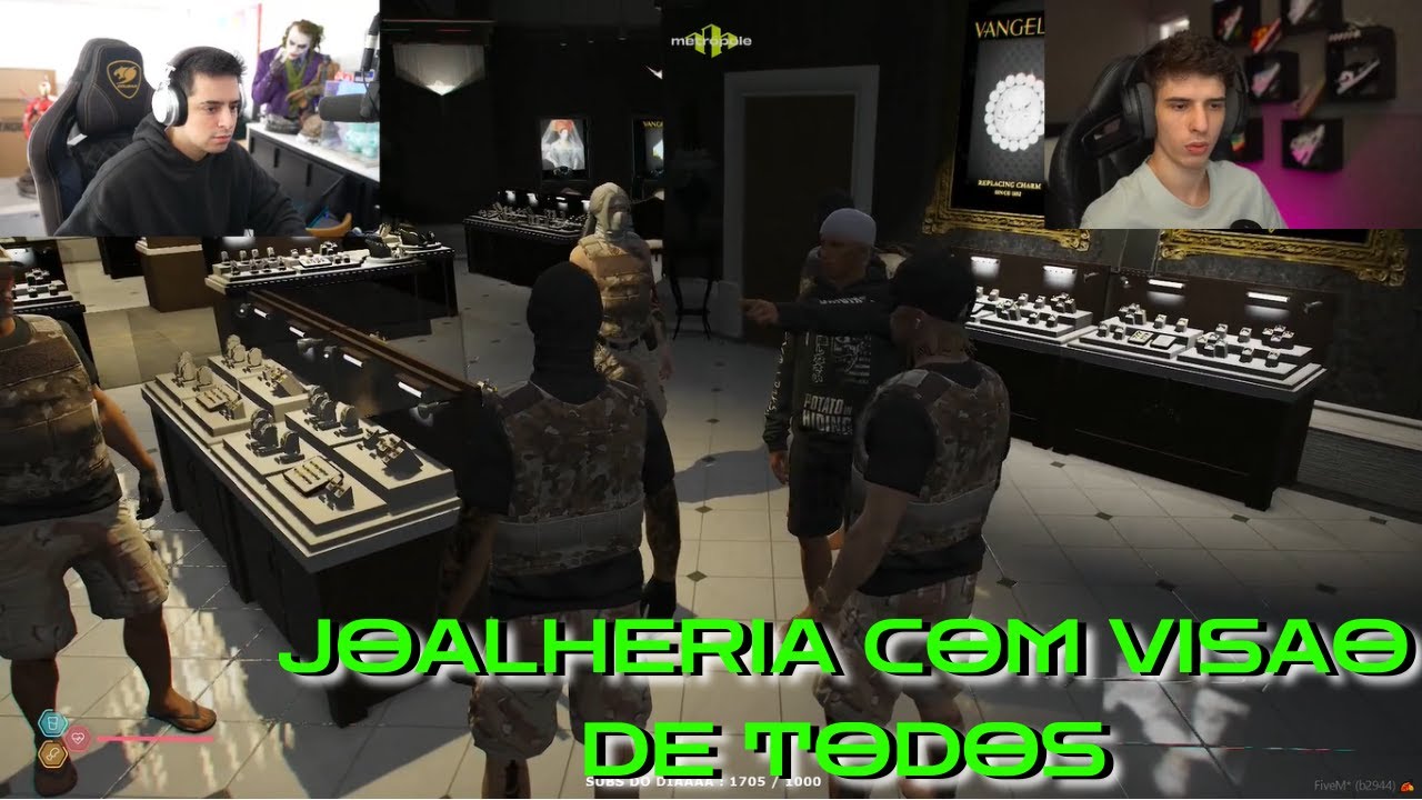 primeira joalheria da tropa do Levi vis&atilde;o de todos #lordclipsrp #gtarp #loud_coringa