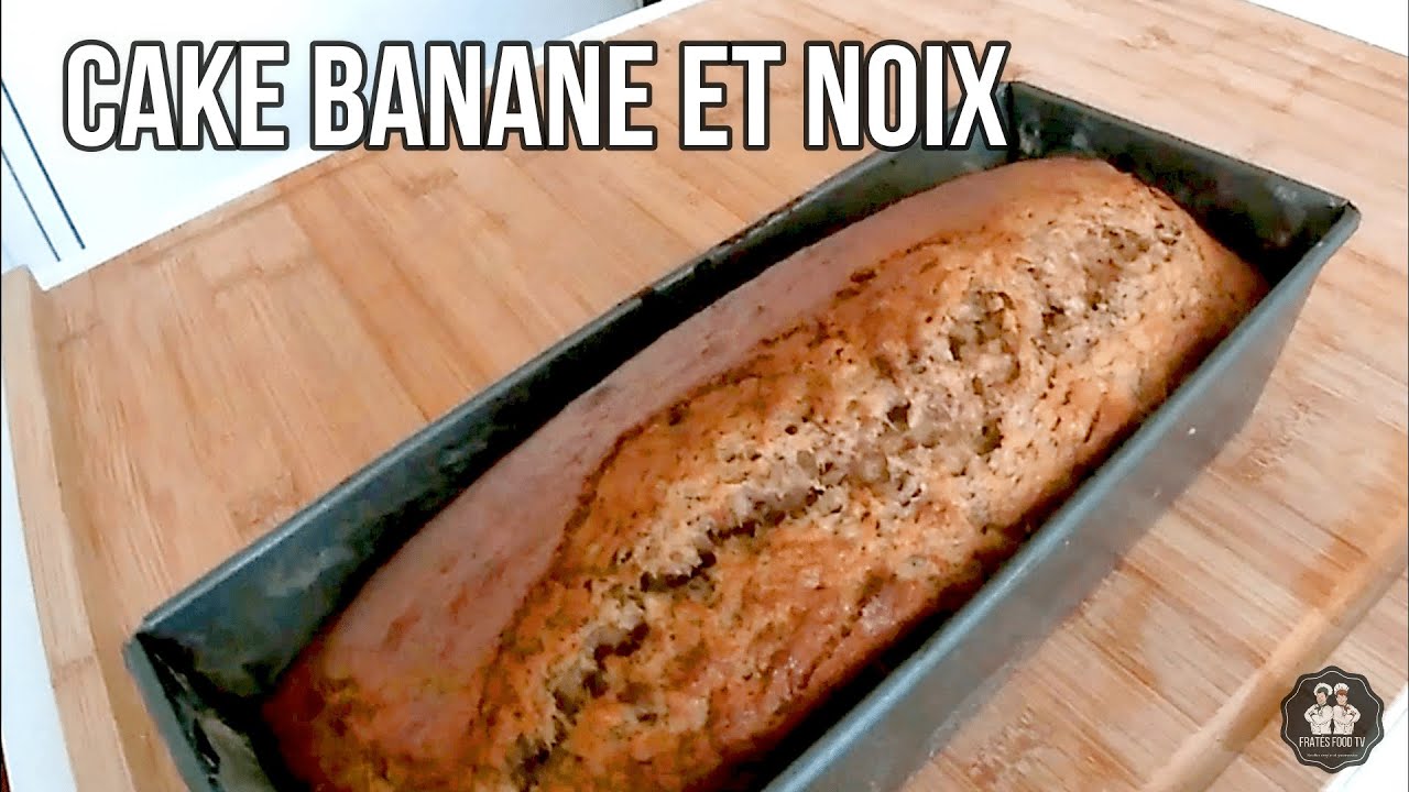 Cake à la Banane et aux Noix - Pour un tea time parfait