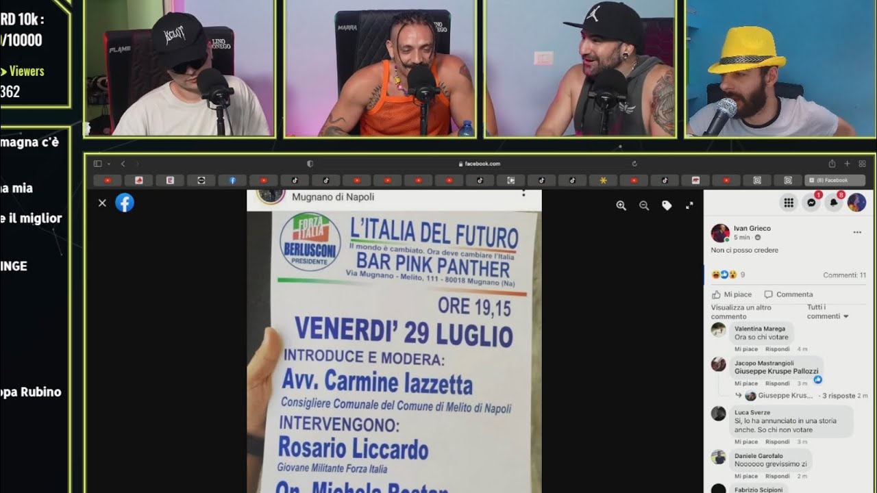 La Live più NONSENSE di sempre: Letta rettiliano, Jingle e famo che se semo | Cerbero Podcast #1456