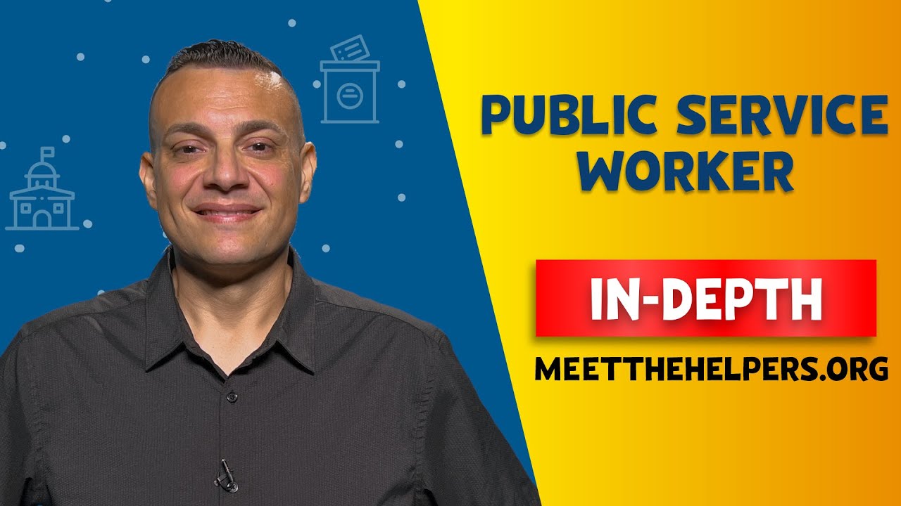 How Do Public Service Workers Help the Community? | Meet the Helpers #publicservice