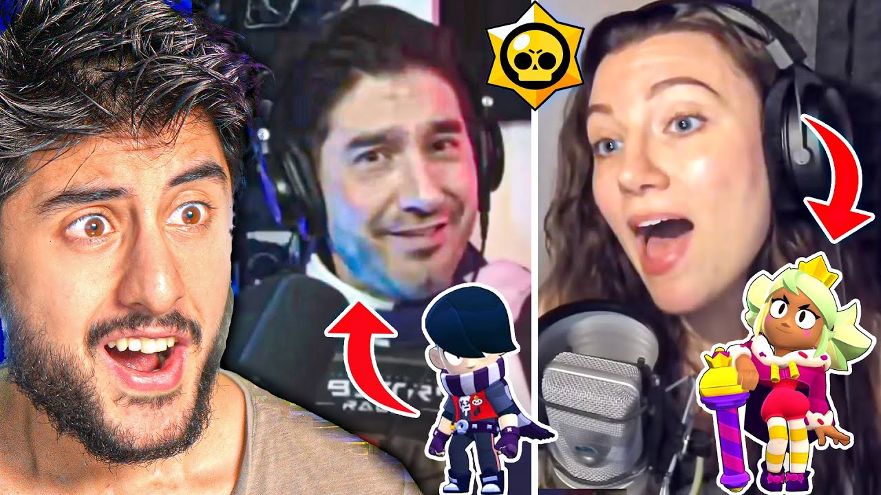 BRAWL STARS KARKTERLERİNİ SESLENDİREN İNSANLAR!!