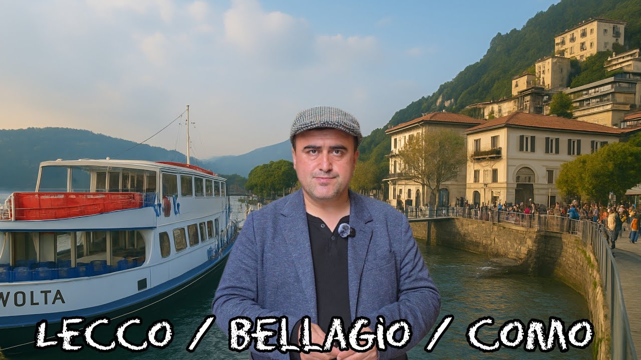 Como Gölü Gezi Rehberi | Bellagio, Lecco ve Como Şehirlerinde Görülmesi Gereken Yerler | İtalya Vlog