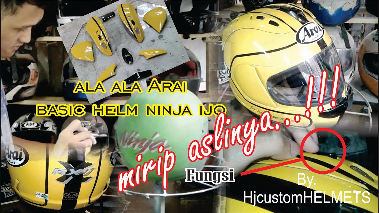 ala ala arai basic helm ninja ijo