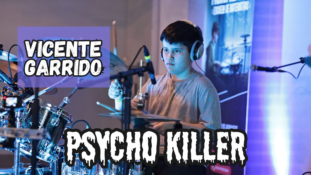 Escuela de Bateristas  Fabián Alvarez presenta a Vicente Garrido - Psycho Killer