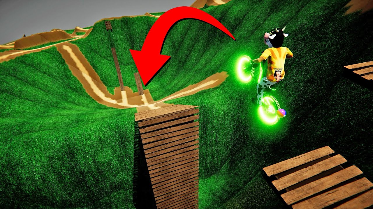 Can I Survive These INSANE BIKE JUMPS? (Descenders)