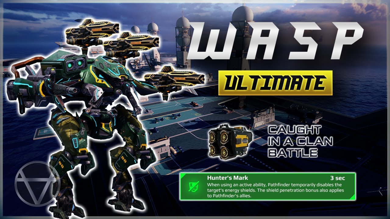 NEW Ultimate Wasps on Pathfinder VS Clan Fight  – Mk3 Gameplay | War Robots