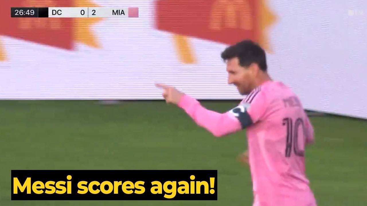 Messi &ndash; De Paul goal vs DC United reaction | Inter Miami vs DC United highlights