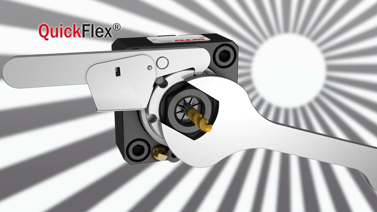 Reduce tool changeover times with the WTO QuickFlex Quick Change System!