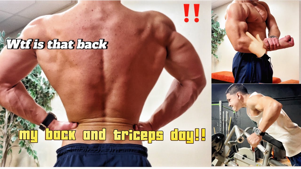 My BACK AND TRICEPS DAY - ANABOLIC_DAGY