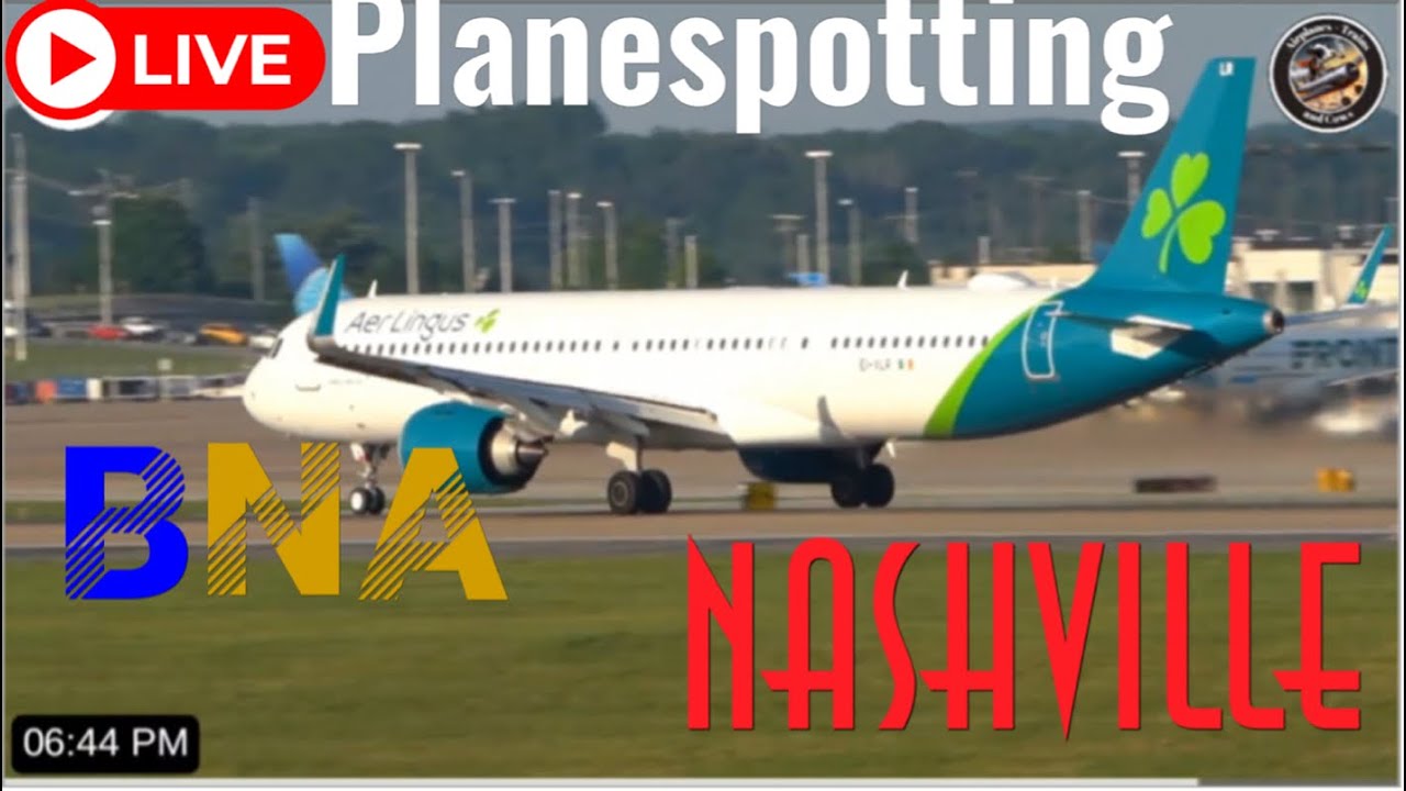 Live and Loud Planespotting from Hot Nashville International Airport (KBNA)
