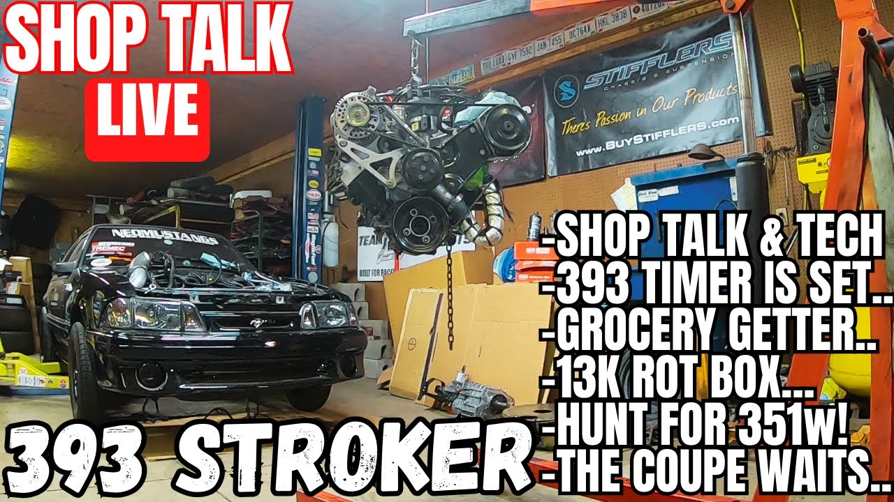 351w Stroker 2.0 The JACKSTAND TIMER is SET! SHOP TALK & TECH Sundays