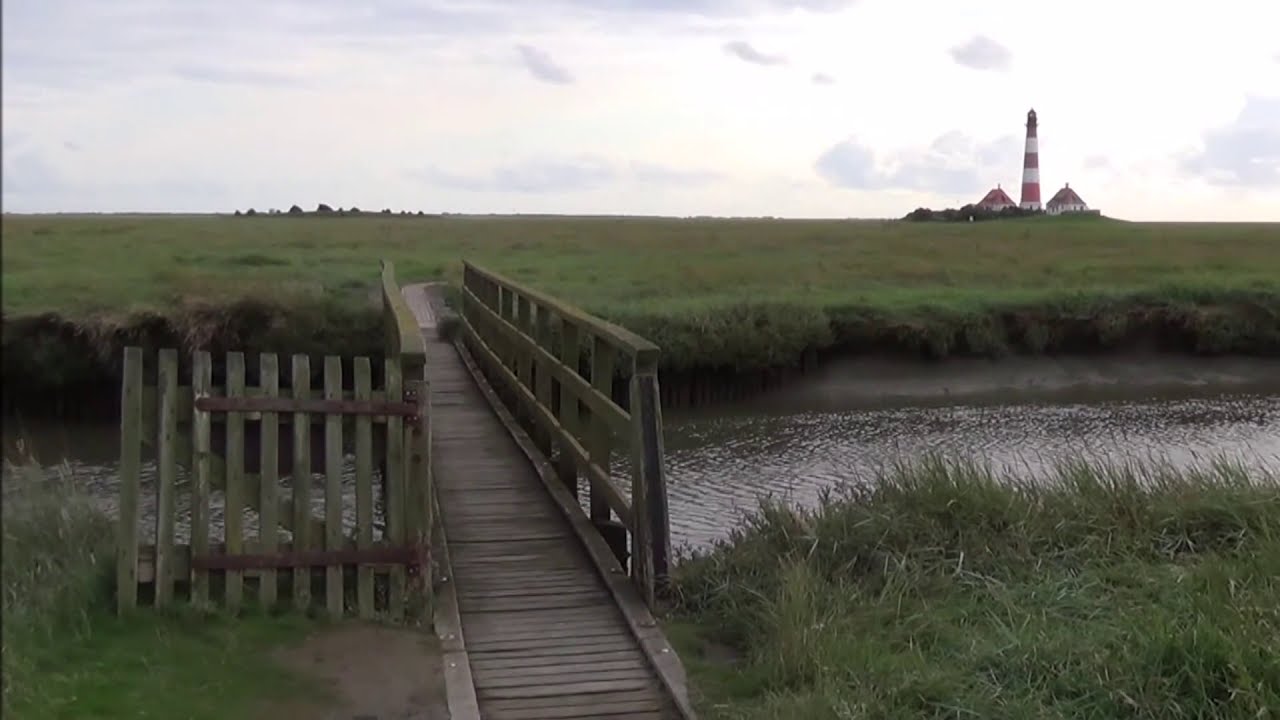 Der Leuchtturm Westerheversand-  Westerhever Lighthouse