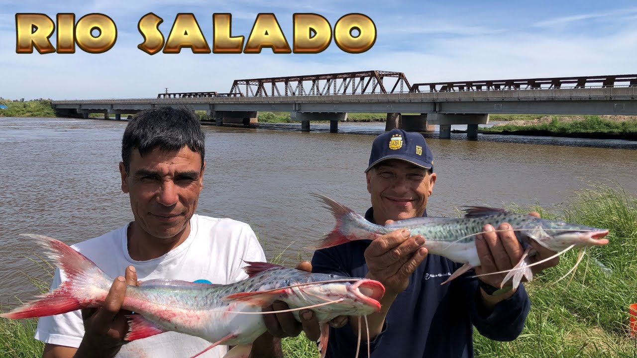 LA CRECIENTE TRAJO LOS PATY/RIO SALADO/ROQUE PEREZ(PESCA Y COCINA)