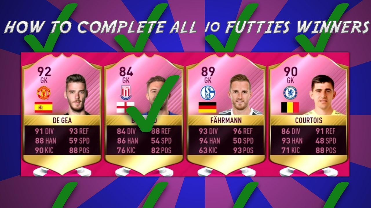 HOW TO COMPLETE ALL FUTTIES WINNERS IN FUT 17