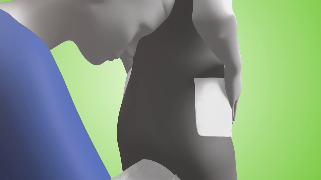 TENA Slip Anwendungsvideo im Stehen