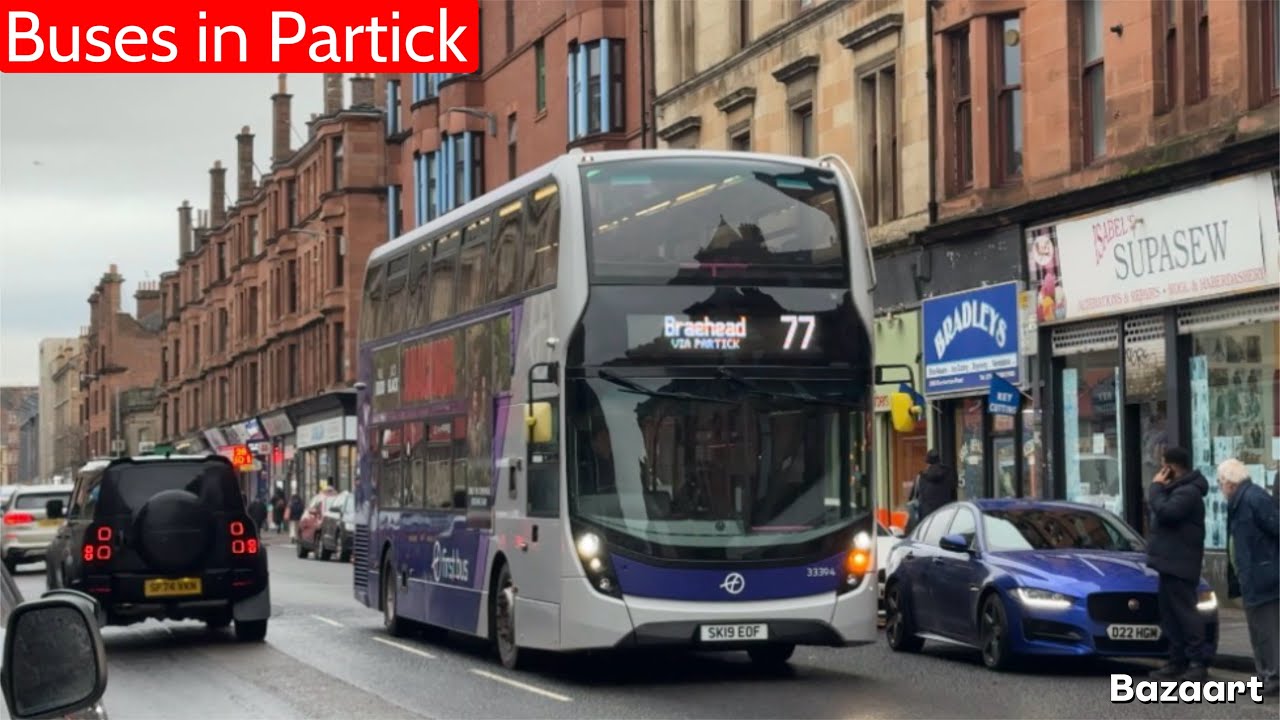 Buses in Partick, Glasgow • CentralScotlandBuses