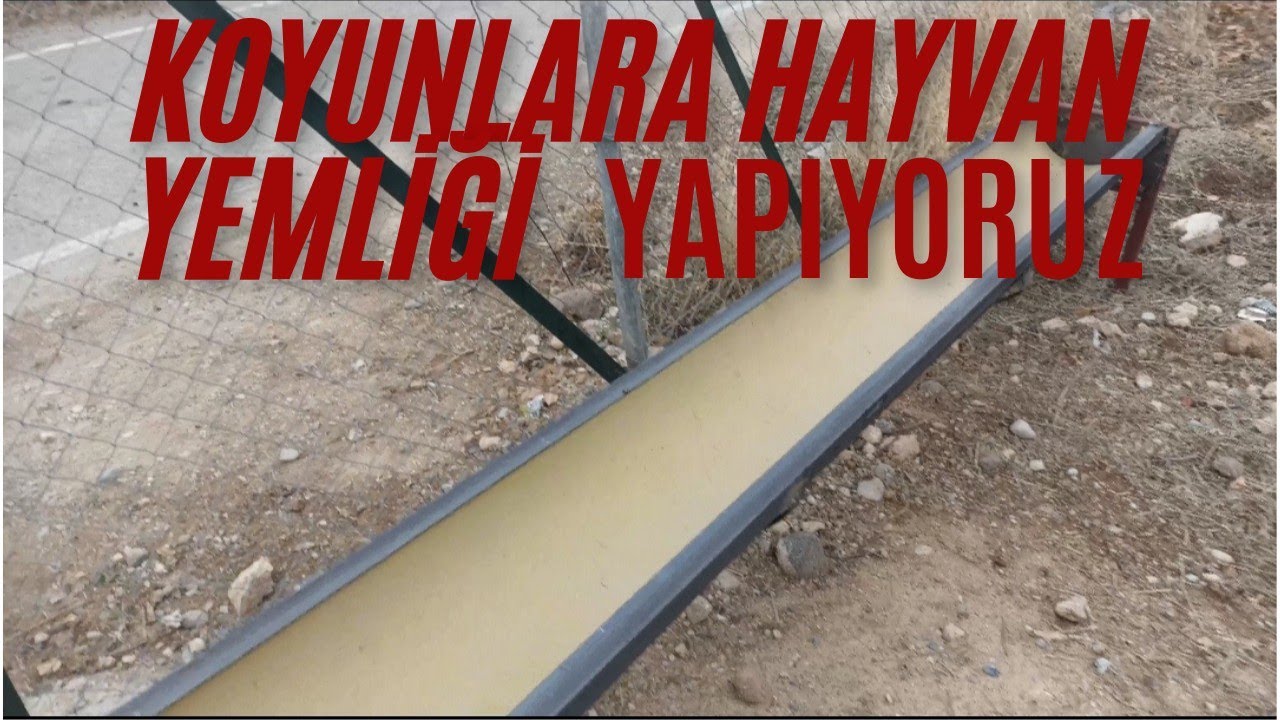 KOYUNLAR İÇİN UYGUN MALİYETLİ YEMLİK YAPIMI: PVC Boru Dönüşümü