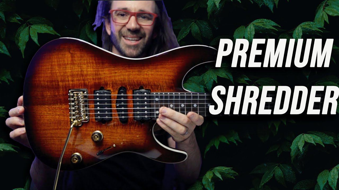 Я попробовал НОВУЮ Ibanez AZ47P2K Dragon Eye Burst. Серьёзные пляжные вибрации Reb!