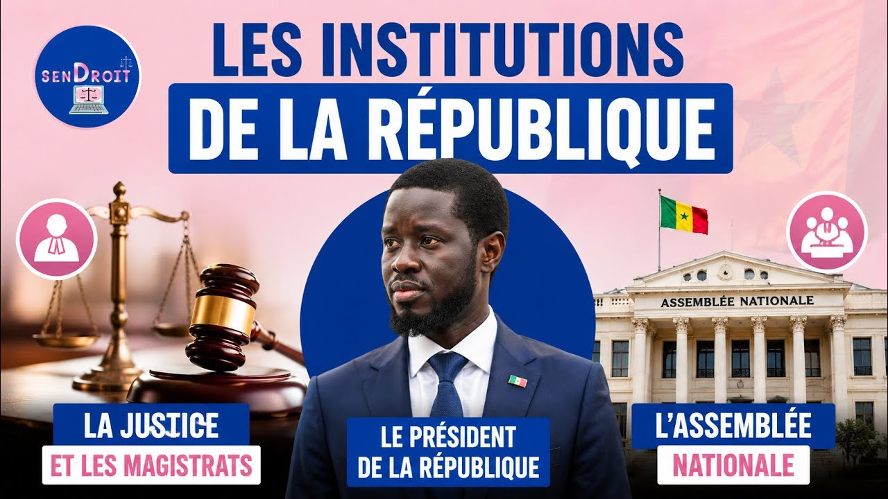 LES INSTITUTIONS DE LA REPUBLIQUE DU SENEGAL