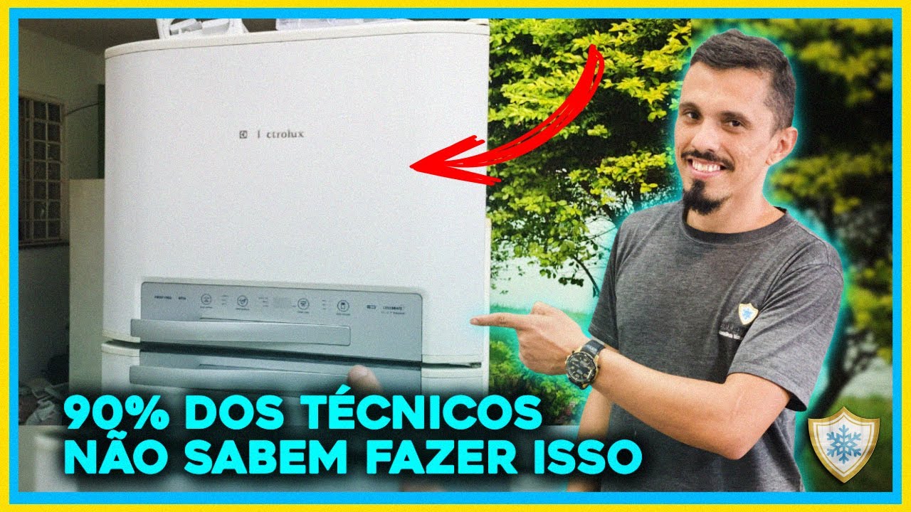 Geladeira electrolux DF 50 DF49 parou de gelar!