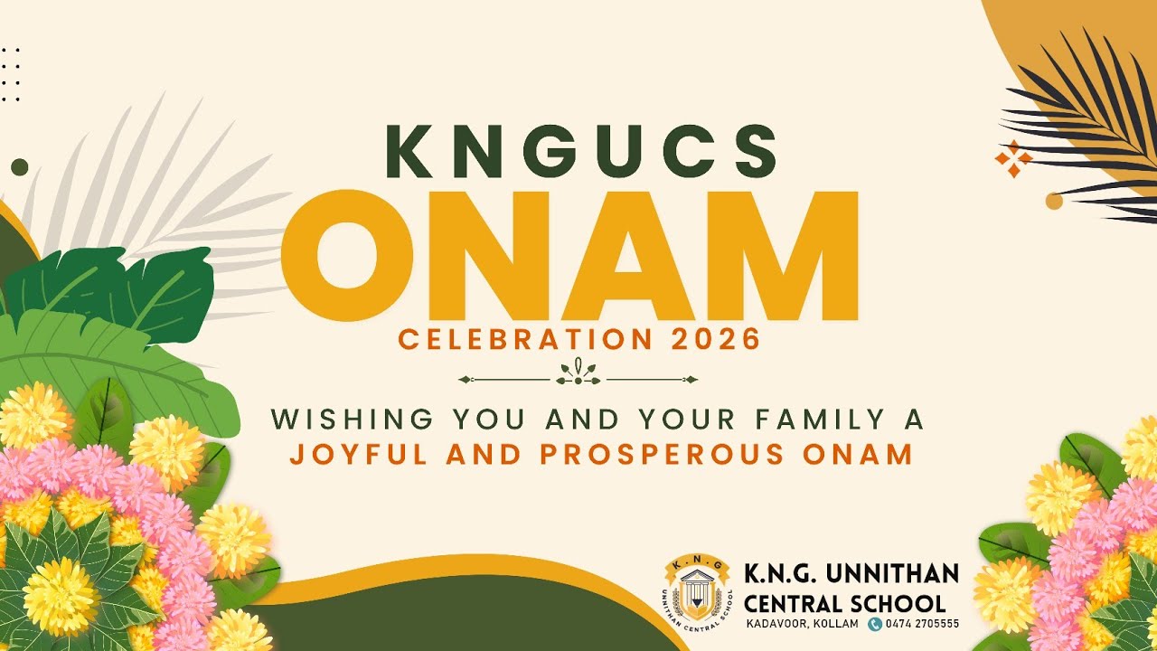 KNGUCS ONAM CELEBRATION🌸2026 
