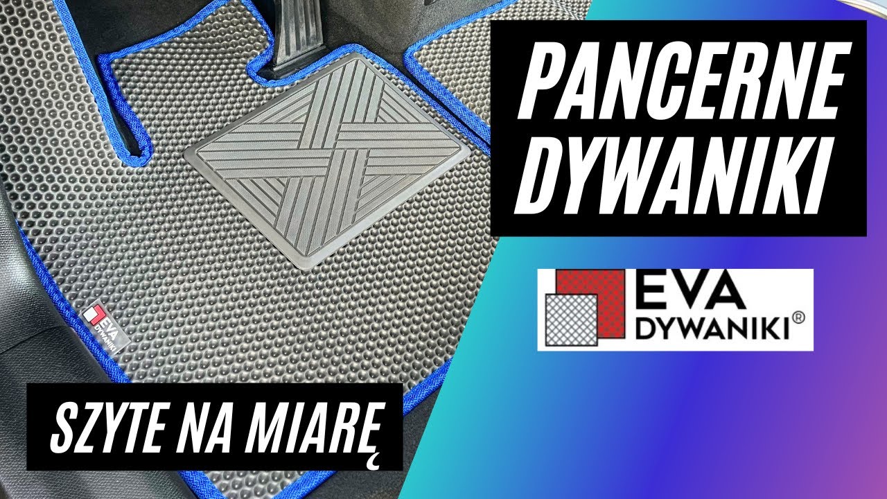 Wymieniam dywaniki w Tesli Y i BMW i3 na EVAdywaniki
