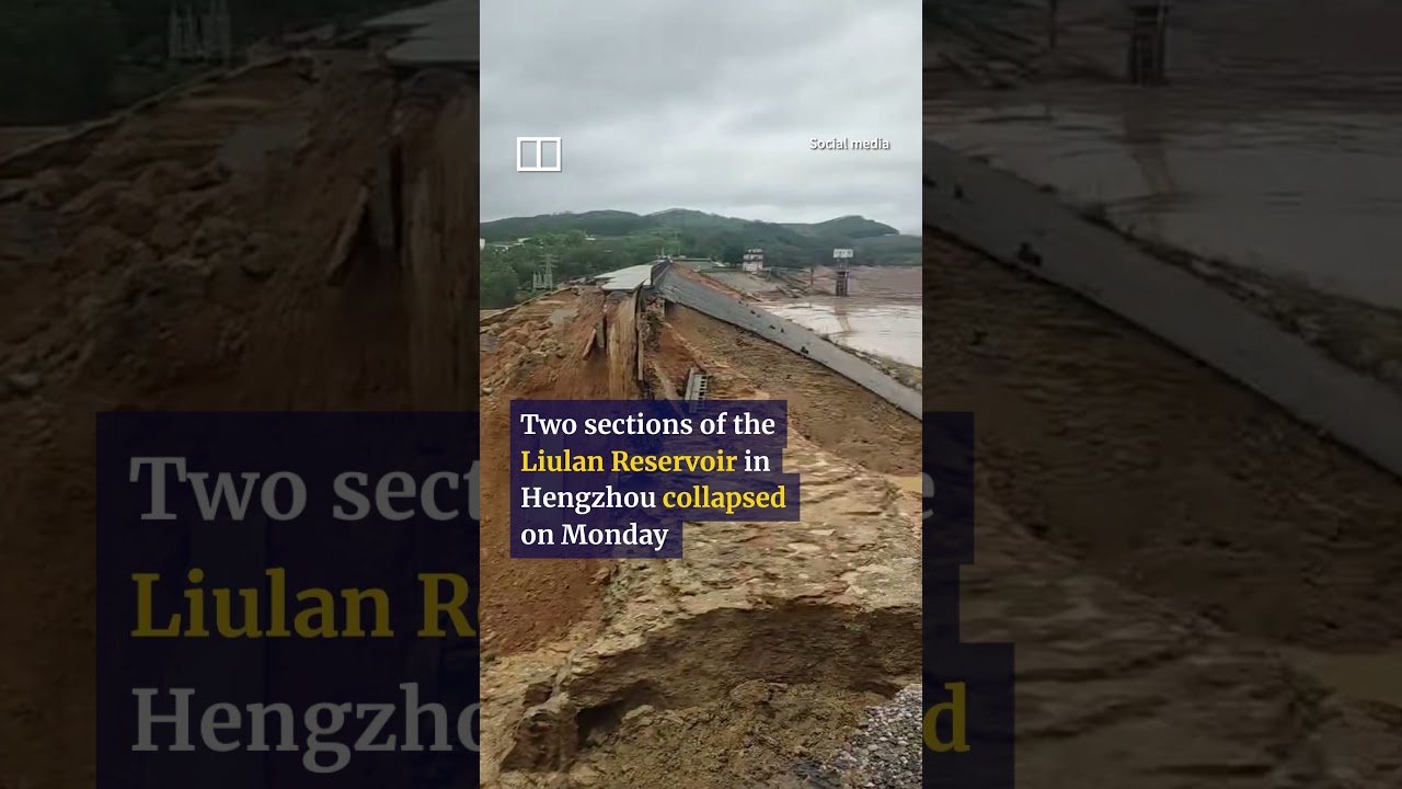 Hundreds evacuated as dam collapses in Guangxi region