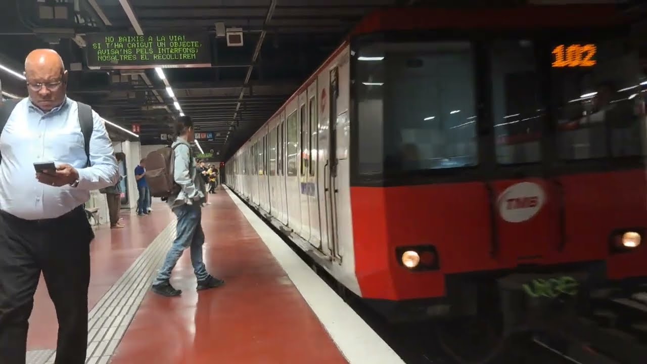 Metro L1 Trayecto Torrassa - Catalunya en Serie 4045