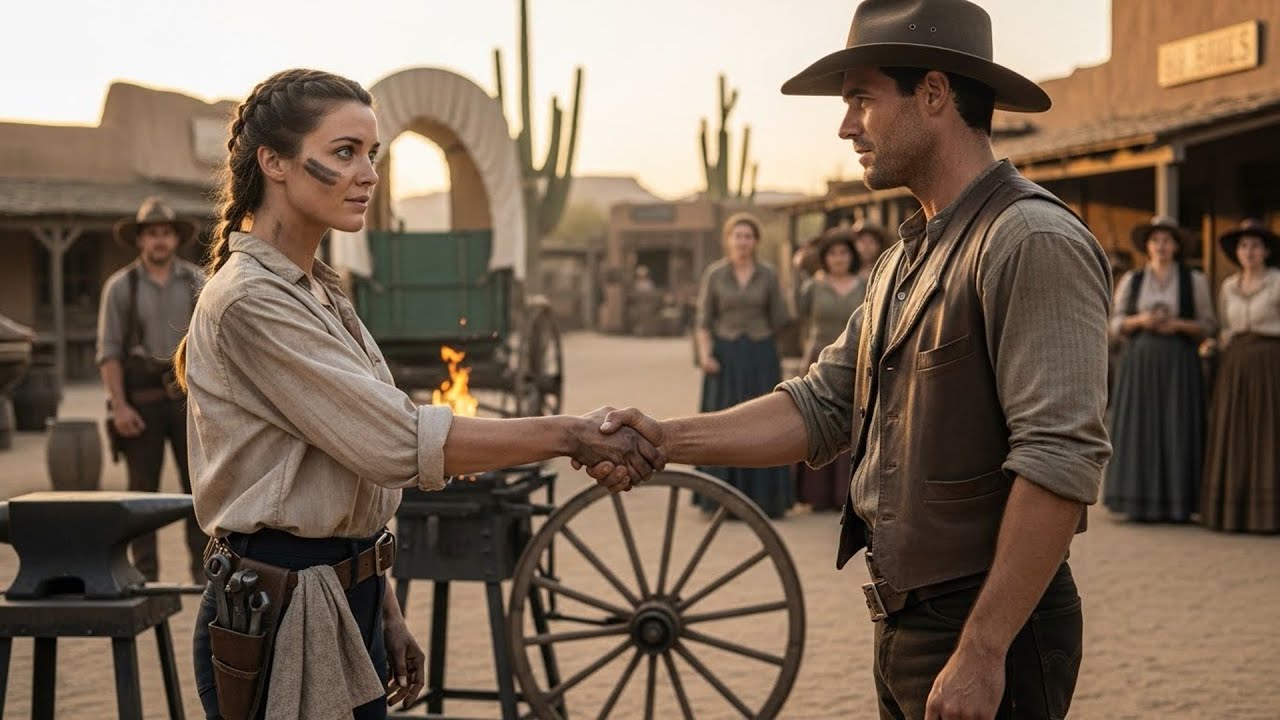 She Fixed Wagons Better Than Men, The Cowboy Hired Her On The Spot And Paid Her Double Wages