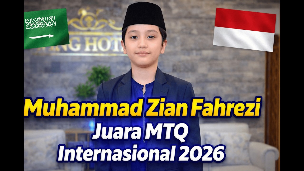 JUARA MTQ INTERNASIONAL IRAK  || M ZIAN FAHREZI