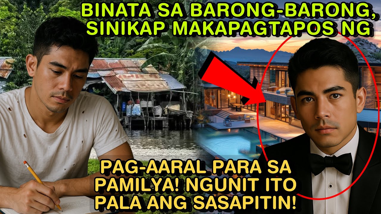 BINATA SA BARONG-BARONG, SINIKAP MAKAPAGTAPOS NG PAG-AARAL PARA SA PAMILYA! NGUNIT ITO PALA ANG&hellip;.