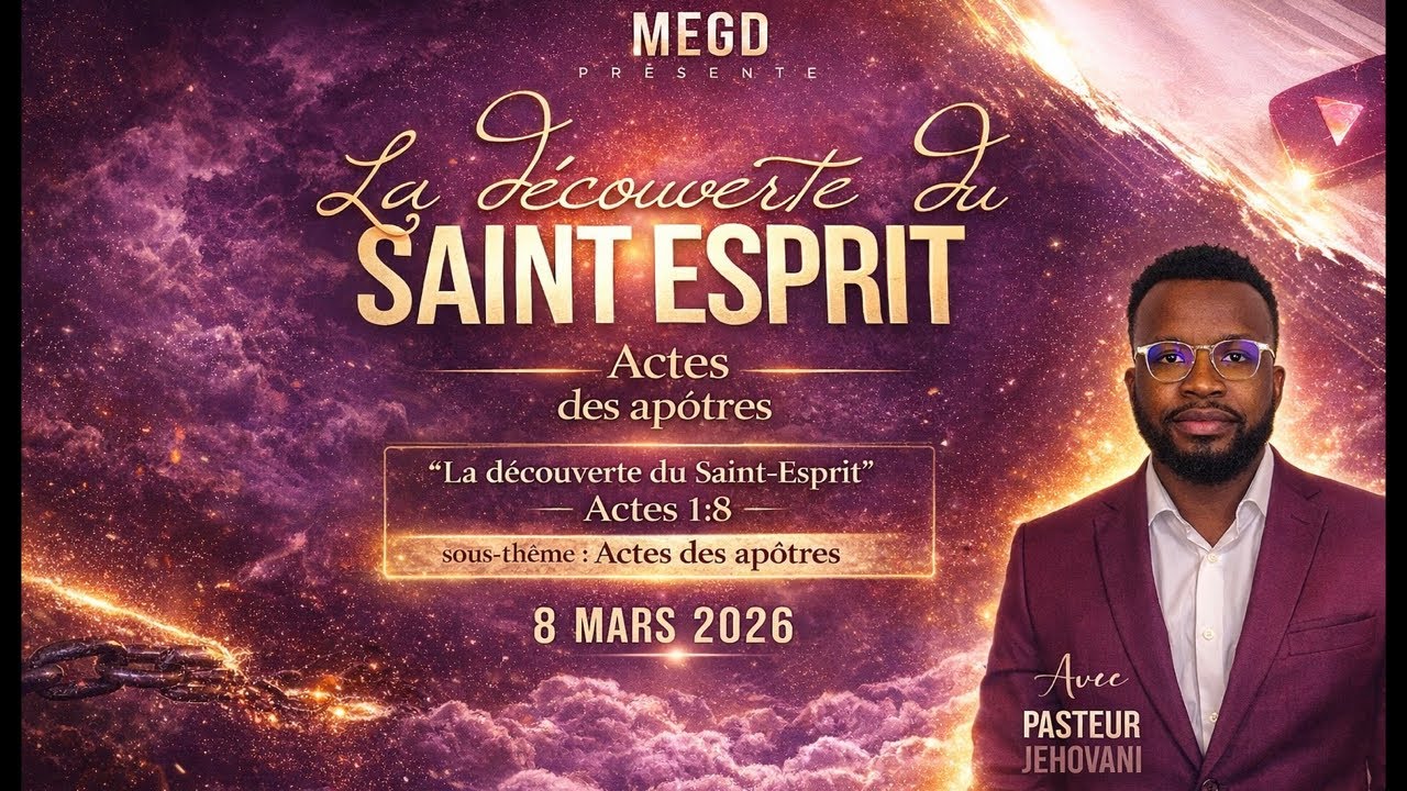 MEGD TV - LA DÉCOUVERTE DU SAINT ESPRIT « retour aux actes des apôtres »