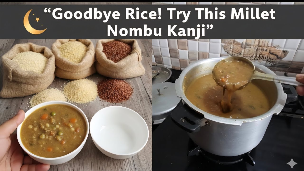“One Bowl of Millets Kanji a Day – See the Magic!” | #trending | #tamilvlog| #yt | #ytshorts |