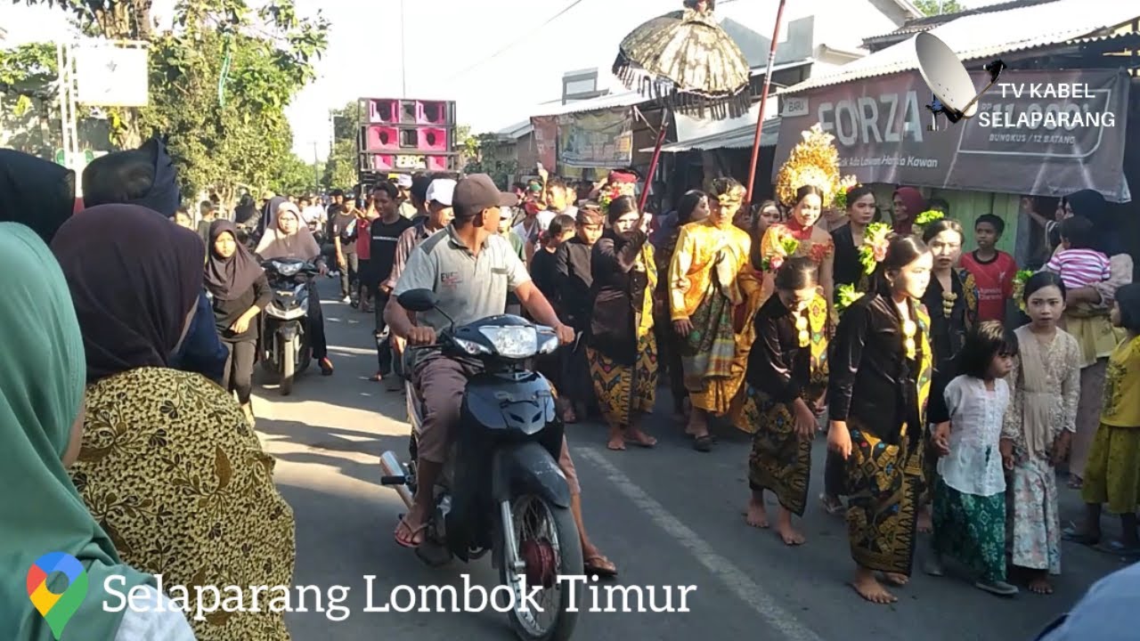 IRING PENGANTEN NYONGKOLAN DESA SELAPARANG LOMBOK TIMUR | ADAT SASAK LOMBOK
