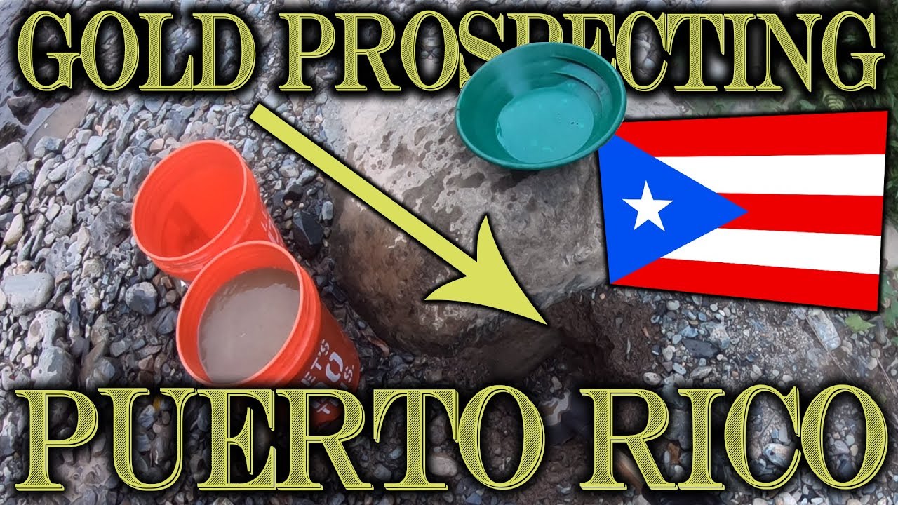 Gold Prospecting in Puerto Rico - Mameyes River