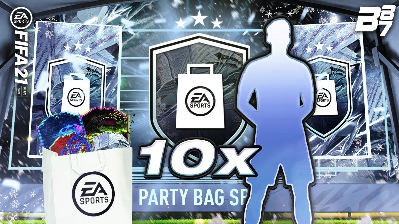 10 X FUT FREEZE PARTY BAG PACKS! | FIFA 21 ULTIMATE TEAM