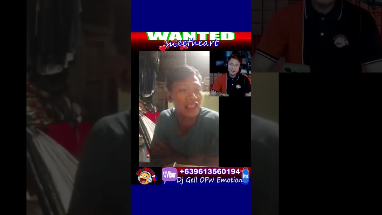 Live Now : Wanted Sweetheart with DJ Gell OFW Emotion Tv.Radio / Feb 20, 2026 / 7-10PM