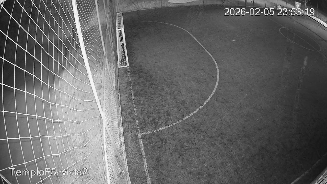 Cancha TemploF5_Vista_2 Templo Futbol 5 Club 05/02/26 inicia 12:01
