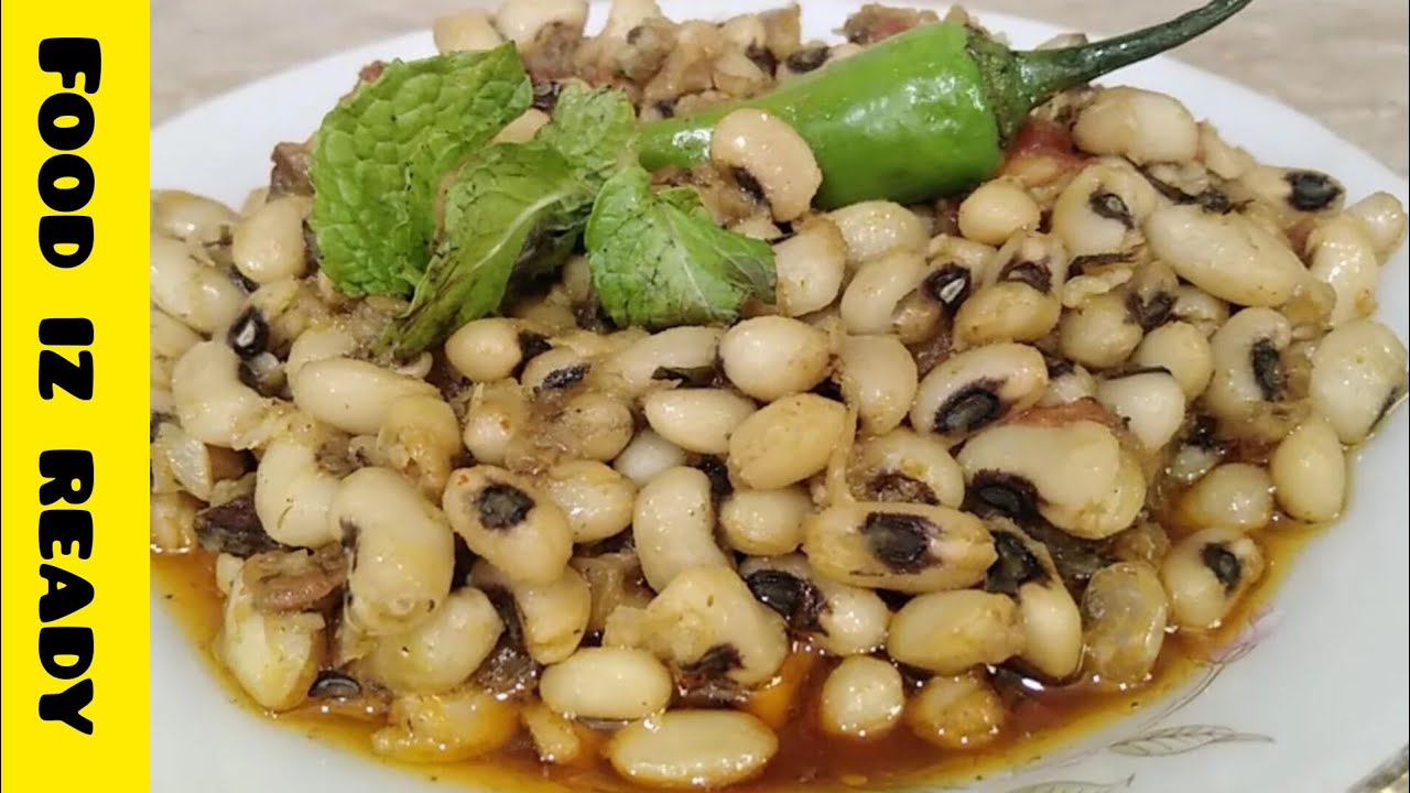 Masalaydar lobia | lobia masala curry or salan | Food iz ready |