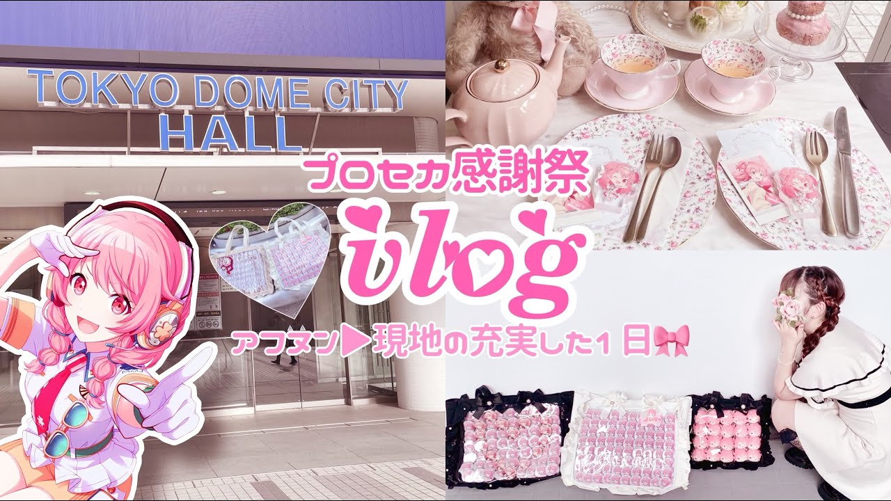 【プロセカ】3rd Anniversary感謝祭&アフヌンvlog🎀《プロセカ感謝祭》