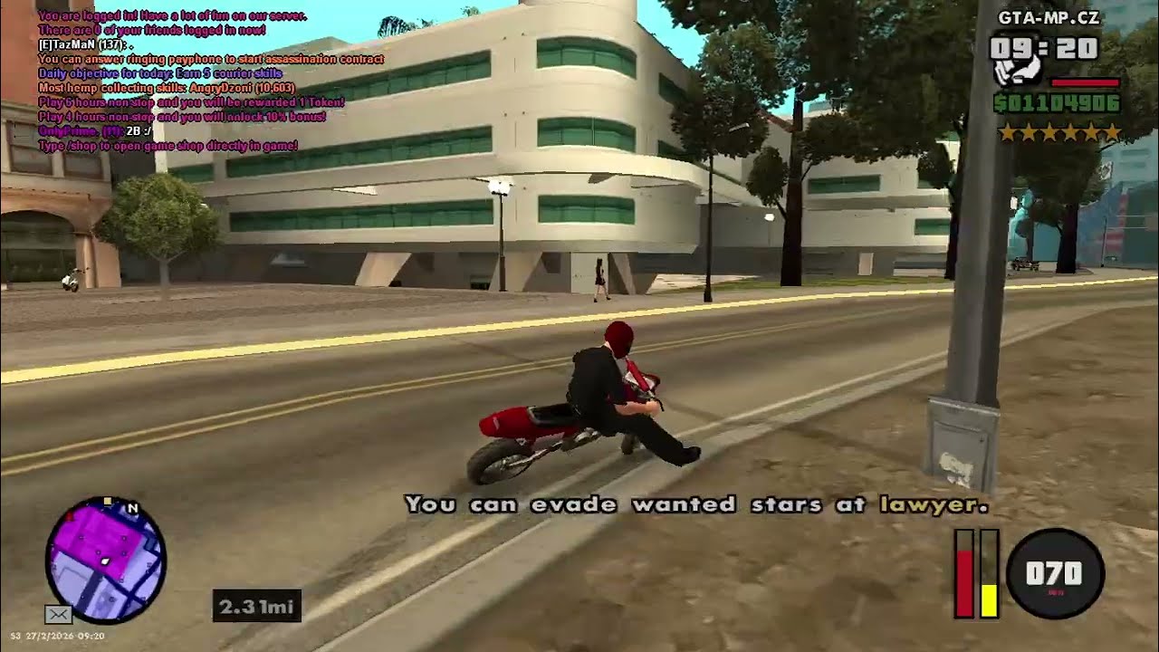 Drug Courier Job | High Paying Job in WTLS | Grand Thief Auto : Sandreas Multiplayer |